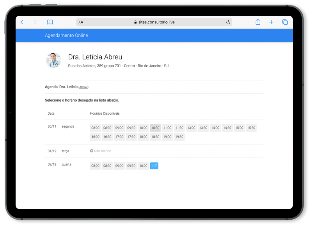 Dr Consulta – Agendamento de consulta e exames pelo site e aplicativo