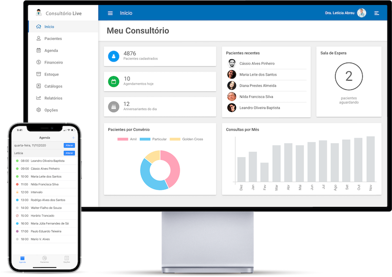 Software Médico Consultório LIVE